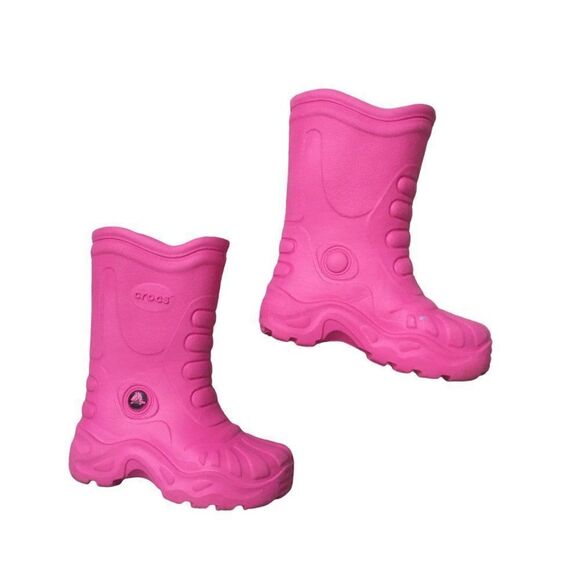 Crocs rain boots pink  - Picture 2 of 8